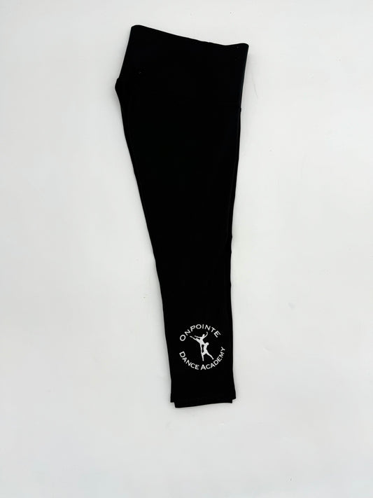 *Clearance* Black capri leggings