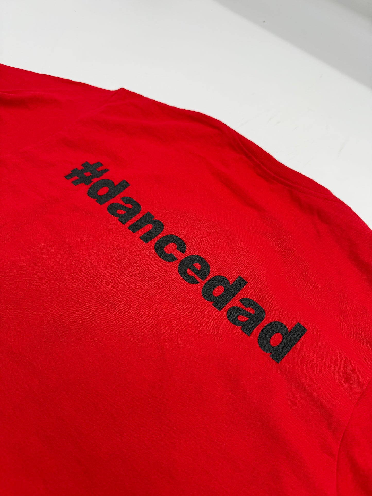 #Dance Mom or Dad Red T-shirt