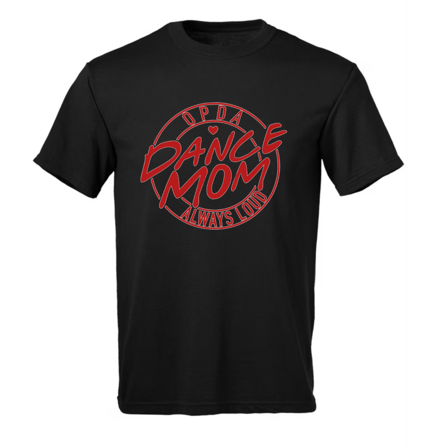 Dance Mom Black T-Shirt (Glitter)